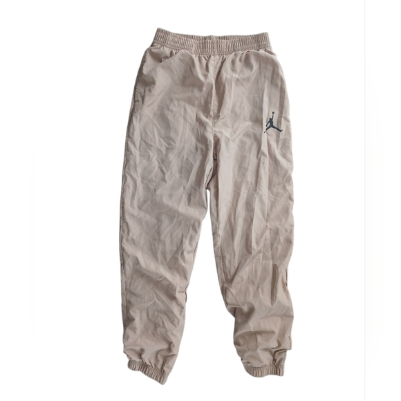Jordan Kids Beige Joggers Size Medium - Picture 1 of 2